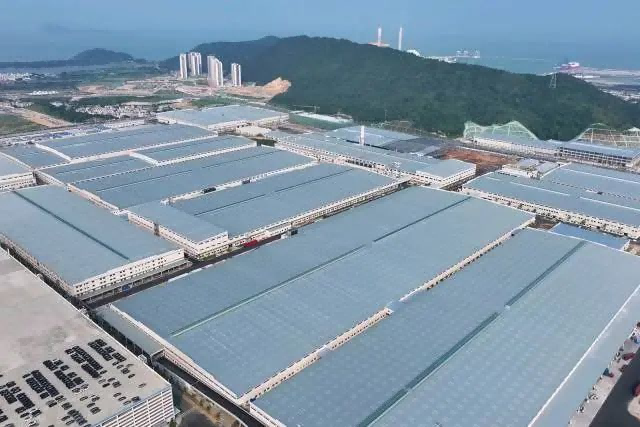 比亞迪深汕特別合作區超級工廠