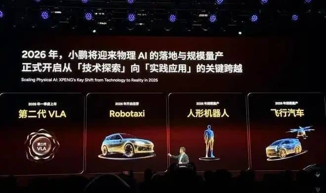 小鵬汽車:規模量產人形機器人和飛行汽車 小鵬汽車:規模量產人形機器人和飛行汽車