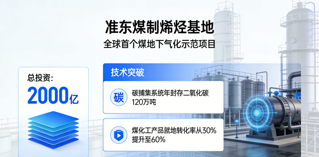 準(zhǔn)東煤制烯烴基地